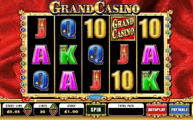 официальный сайт Grand Casino  100 руб